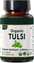 Tulsi 120 Tablets – USDA Organic Holy Basil – Supports Stress Relief & Adaptogenic Balance | Dietary Supplement120tab