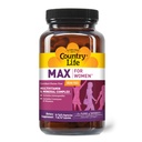 Country Life Max for Women - Multivitamin and Mineral Complex, Iron-free - 120 Vegan Capsules