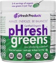 pHresh Greens Raw Alkalizing Superfood Greens Poudre - 1 mois d'approvisionnement en poudre