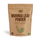 MB Kräuter Moringa Blatt Pulver 8 oz (227g / 0.5 LB) | 100% reines Moringa Pulver | Leichte Mischungen in Getränken & Smoothies | Keine Konservierungsmittel