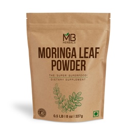 MB Herbals Moringa Poudre de feuille 8 oz (227g / 0.5 LB)