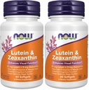 JETZT Ergänzungen, Lutein & Zeaxanthin mit 25 mg Lutein und 5 mg Zeaxanthin, 60 Softgels (Pack von 2)