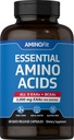 Piping Rock Essential Amino Acids Supplement | 3000mg | 180 Kapseln | Complex Blend für Männer und Frauen | EAA und BCAA | Non-GMO, Gluten Free | von Fitness Labs