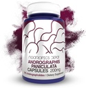 Andrographis paniculata Capsules $ 200mg $ 60 Count $ 50% Andrographolides $ Soutient la fonction immunitaire $ Soutient la fonction cellulaire