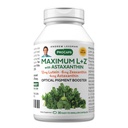 ANDREW MOINSMAN Maximum L+Z avec Astaxanthin 30 Softgels - 12mg Lutéine, 6mg Zeaxanthin, 4mg Astaxanthin. Éléments nutritifs clés pour appuyer la santé des yeux et du cerveau et promouvoir une vision saine.