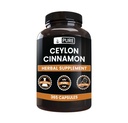 Ingrédients originaux purs Ceylan Cinnamon (365 Capsules) Pas de magnésie ou de farine de riz