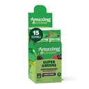 Amazing Grass Greens Blend Antioxydant: Super Greens poudre avec Spiruline, poudre de racine de betterave, Elderberry, prébiotiques et probiotiques, baies douces, 15 portions (paquetage mai vary)