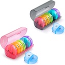 2 Pack Wöchentliche Pille Organizer 7 Tag 2 Mal pro Tag, Sukuos große tägliche Pillen-Fälle für Pillen/Vitamin/Fish Oil/Supplements, BPA kostenlose Pille Box, einfach zu reinigen