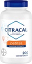 Petites Citracales avec vitamine D3, 200-Conte par Citracal