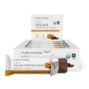 Dr. Mercola Pure Power Peanut Butter Protein Bars, 12 Servierungen, nicht GMO, Soy Free, Glutenfrei, Vegan Protein Bars