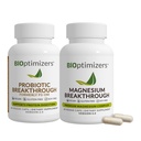 BiOptimizers - P3-OM (60 Capsules) et Magnésium Breakthrough 4.0 (60 Capsules)