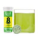 8Greens Supergreens Comprimés SuperGreens Poudre SuperGreens Comprimé, Métabolisme Immunité et Focus, Verts quotidiens Comprimés effervescents, Organique: Aloe Vera, Spiruline, Chlorella, Lime citron, 10 portions