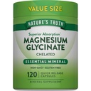 Nature's Truth Magnésium Glycinate 200mg.120 Capsules.