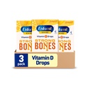 Enfamil bébé vitamine D-Vi-Sol vitamine D gouttes de supplément liquide pour les nourrissons, soutenir les dents fortes et les os dans les bébés nouveau-nés, facile à utiliser, sans gluten, bouteille goutteur de 50 mL, boîte de 3
