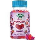 Multivitamin Jelly Bean Gummis mit Zink für Kinder, Immununterstützung Nahrungsergänzungsmittel, Vegetarisch, 120 Berry Blast Jelly Beans, Kosher