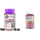 Garten des Lebens Bio-Elderbeer-Gummi für Erwachsene & Kinder - Immununterstützungsergänzung mit Bio-Frucht & Bio-Bio Frauen 40+ Gummy Vitamine - Berry - Certified Organic
