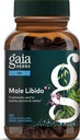Gaia Kräuter Male Libido - Kräuterergänzung mit Sägepalme, Horny Ziegenkraut, Maca & Hafer - Unterstützt Stamina, Vitalität & Hormon Balance für Männer - 120 Vegan Liquid Phyto-Capsules (30-Tage Versorgung)