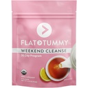Plat Tummy Weekend Cleanse Tea - Programme de 30 jours - All Natural Colon Cleanse w/Senna and Dandelion Root, fournit un soulagement bloomant pour les femmes - Detox Cleanse pour le soutien à la digestion et le dégazage