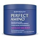 BodyHealth PerfectAmino Powder - BCAA et EAA Powder for Pre and Post Workout - boisson d'énergie acide amino pour les hommes et les femmes pour soutenir les muscles maigres et la récupération - Berry mixte - 30 portions