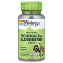 SOLARAY Echinacea and Elderberry Capsules, 440 mg | 100 Count