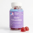 Hunny Bunny Hair Vitamin Biotin Gummis - Biotin Ergänzung mit Vitamin A, C, D, E, B6 – Haarwachstum, Haut, Nagel Vitamine - Nicht GMO, Glutenfrei – 60 Gummie