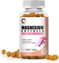 Magnésium Glycinat 500mg Capsules, Suppléments de Magnésium Glycinat pur à haute absorption Softgels pour les hommes et les femmes, Énergie de soutien, Fonction musculaire et articulaire, Non-OGM, Vegan, 120 Compte