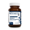Métagène Vitamine E Tocophérols mélangés - Supplément antioxydant de haute puissance avec des tocophérols alpha et gamma - Soutient la santé cardiaque, immunitaire et cellulaire - Non-OGM, sans gluten - 60 Softgels