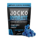 Jocko Carburant Electrolytes Powder Packets Faible sucre - Amplificateur d'hydratation Packets pour la récupération, la déshydratation, et l'exercice - avec les vitamines B6, B12 & C (16 Packets)