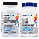 Runner Multivitamin & Joint Support Supplement – Antioxydants, Complexe Vitamine B, Probiotiques pour la santé, l'énergie, l'endurance, la récupération - Glucosamine Chondroïtine, MSM – Suppléments GMP