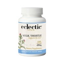 Herbe éclectique - Gel Premium Capsules de chardon séché au lait , supplément silymarin , détox, nettoyage + entretien , Vegan, naturel, non-OGM, sans gluten (120 CT , 600 mg)