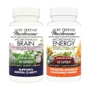 Ensemble de défense de l'hôte avec MycoBotanicals Capsules Cerveau*, 60 capsules Count & MycoBotanicals Energy*, 60 capsules Count - Soutien Mémoire et Focus - Soutien Énergie soutenue*