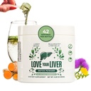 Detox Cleanse Powder - 42 portions de foie Cleanse Detox & Repair Powder with Lait Thistle, Dandelion Root, Turmeric, Artichoke Leaf - Supplément foie Boissons Poudre pour la santé du foie