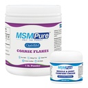 KALA SANTE MMPure Argiles grossières 1 lb et crème musculaire et articulaire 2 oz