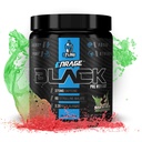 eFlow Nutrition Enrage Black High Stimulant Pre Workout Supplément - Poudre pour stimuler l'énergie, les pompes et la force - 4 saveurs (30 portions) (Sour pastèque)