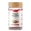 Suppléments Snap Santé cardiaque Gommies, Suppléments de circulation sanguine, Suppléments CoQ10 Santé cardiaque, Supplément de flux sanguin, Sans sucre, 60 Gommies