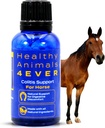 HA4E - Soutien à la colite du cheval - Aide à la diarrhée et à la déshydratation - Soins préventifs - Supplément homéopathique naturel très efficace - 300 Comprimés