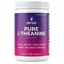 Pure L-Theanine poudre 100% [266gm-1,250 portions] Supplément naturel L-Theanine - Un seul ingrédient, sans sucre, soja, remplissage, mélatonine, non-OGM, végétalien