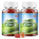 Supplément de fibre AFXMATE Gommies pour adulte, 7 g sans sucre de fibre Vegan et sans gluten - santé digestive, soutien à la régularité 120 Compte