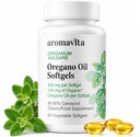 Capsules d'huile d'Origan – 108mg Carvacrol par Softgel – Soutien immunitaire et digestif à haute puissance – Vegan, non-OGM, sans gluten – 60 Softgels – Origan sauvage biologique grec