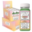 Shots de boisson énergisante de l'esprit magique - Pas de jitters, stress soulagement, Ashwagandha, champignons fonctionnels, thé vert Matcha, vitamine B12, vitamine C - 2 FL Oz (30 pack)