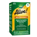 La nature est vivante ! Max3 Potence Multivitamine quotidienne, B12 méthylé et folate, Vitamines B ultra-potence pour soutenir le métabolisme énergétique*, 90 comprimés