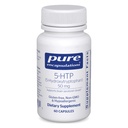 Reine Kapseln 5-HTP 50 mg | 5-Hydroxytryptophan Ergänzung für Gehirn, Schlaf, Essen Verhalten und Serotonin Unterstützung* | 60 Kapseln