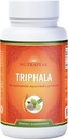 Capsules de Triphala - 2000mg - Mélange ayurvédique de Triphala Guggulu fait avec Amla Haritaki Poudre de Bibhitaki - 120 Capsules - Vegan Non-GMO Sans gluten sans soja