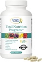 NWC Naturals Total-Nutrition Program Multivitamin with Enzymes Plus Prebiotics and Probiotics Supplement, Complete Care for Men and Women, Vegetarian Natural Whole Food Vitamins, 270 Capsules