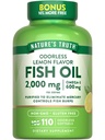 La vérité de la nature Huile de poisson 2000mg. 110 Softgels Omega-3.