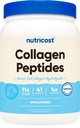 Poudre de peptides de collagène de Nutricost 1LB (454 G) - Hydrolysat de collagène de viande bovine d'herbe (non aromatisé)