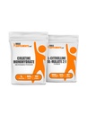 Suppléments en vrac Creatine 500g + Citrulline Malate 500g Bundle