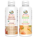 MaryRuth Organics Cordyceps Liposomique (Épice de Maple) et vitamine C (Citrus et Vanille)