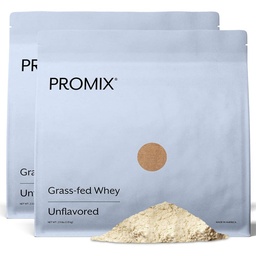 ProMix Nutrition Poudre de protéines de lactosérum, non aromatisée - herbacé - Après l'entraînement Fitness & Nutrition Shakes, Smoothies, Cuisson & Recettes de cuisson - Sans gluten et amis du céto - 5 livres (paquet de 2)
