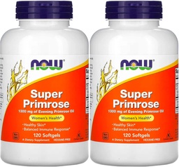 Maintenant aliments Super Primrose 1300mg, 120 gels (paquet de 2)